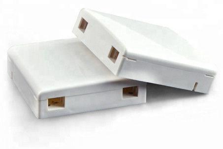 Quality Wall Mount Fiber Termination Box Ofc Splicing Double Core Fiber Access Terminal Box for sale
