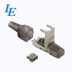 China Ce Rj45 Cat6a Ftp Toolless Network Modular Plug 26AWG on sale