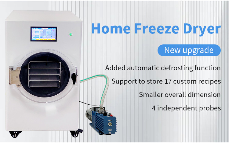 Vacuum Commercial Freeze Dryer Household Freeze Drying Machine For Vegetable Flower