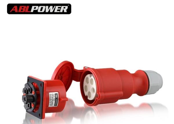 Quality 380V IP44 32A Electrical Plug And Socket E-225X for sale
