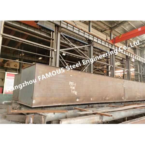Torsional Properties Structural Steel Box Girder For Bridge Construction