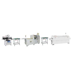 China Semi Auto High Flexibility Led Bulb Assembly SMT Line Machine on sale