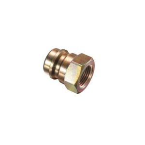 Ball Locking Excellent Flow Capacity Brass Quick Coupler