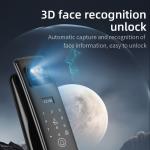 S958Max 3D Face Lock Tuya Wifi With Video Intercom Lock Fingerprint Card Key