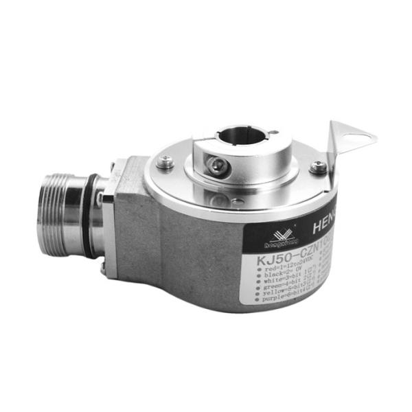 Quality 1024 Ppr 10 Bit Absolute Optical Rotary Encoder Through Hole 8mm NPN Output for sale