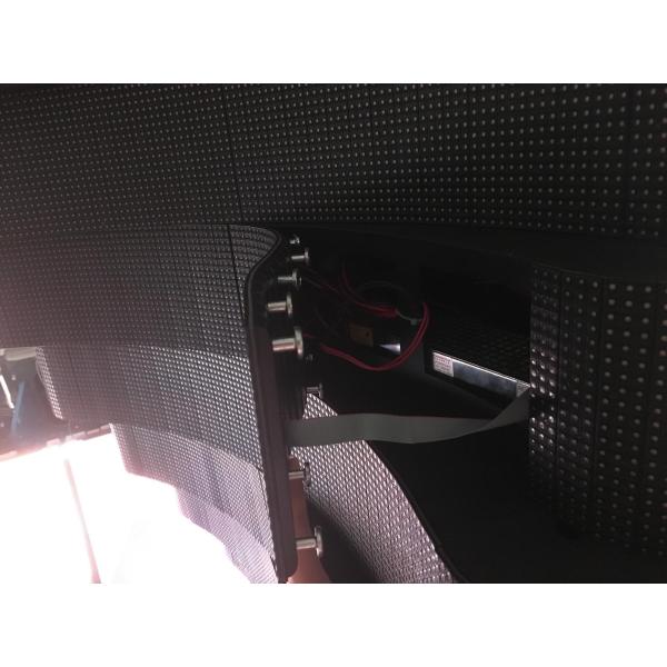 HD full color curved led tv display screen for indoor led advertising display screen curve