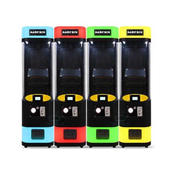 Quality Magic Box Vending 75mm / 100mm Toy Capsule Vending Machine for sale