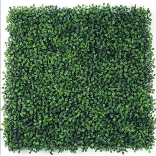 50cm*50cm Size Artificial Wall Grass UV Resistant Durable Long Lasting Aesthetic Appeal