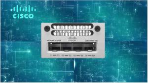 Weight 320 G 10 Gigabit Ethernet Module , 4 Auxiliary Port Network Switch Modules