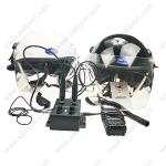 2X Paramotor helmet with intercom Paratrike intercom systercom autogyro helmet