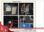2 color flexo printing machine for texbile / fabric material , PLC touch screen