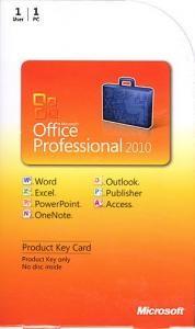 Quality Genuine Office 2010 Professional Retail 1 PC / 1 User With Active Key Label for sale