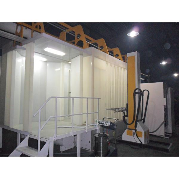 Electrostatic Automatic Powder Coating Plant Natural Gas Heating