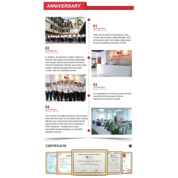 Drawstring Adjustable Flat Brim Shading Camper Cap 62CM Embroidery Pattern