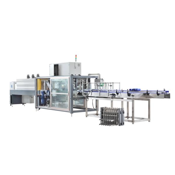 Quality 12PPM 700mm Fully Automatic Shrink Wrapping Machine With Shrink Tunnel for sale