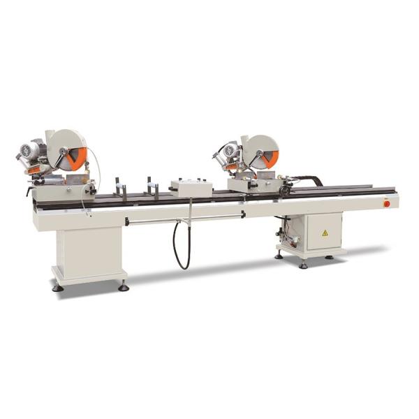 manual double mitre saw pvc window door making machine double head cutting machine