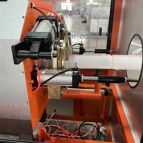 Electirc Flexible Corrugated Conduit Production Line PE PP PVC Plastic Corrugated Pipe Machine