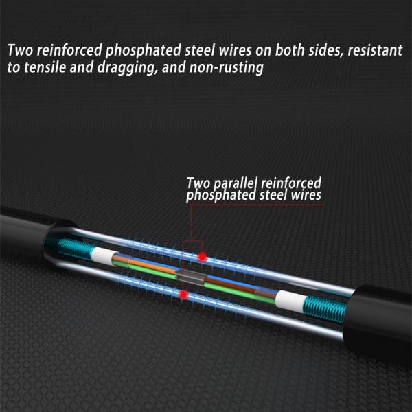 Outdoor Armored Single Mode GYXTW For Duct And Aerial Installation