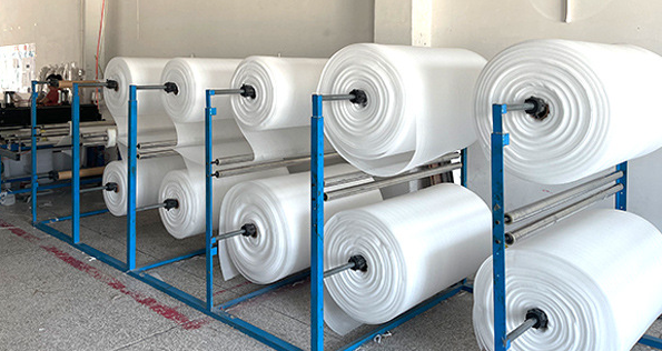 370m Pearl Cotton EPE Foam Sheet Roll For Express Logistics