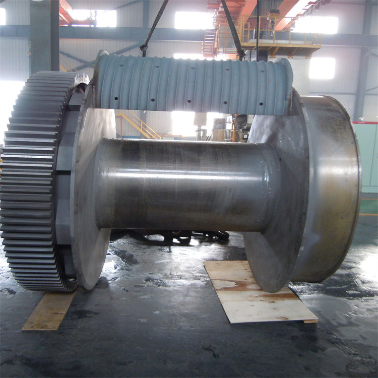 Multi Layer Lebus Groove Sleeve For Winding And Spooling Wire Rope Device