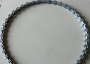 China Bto-22 Razor Coil Barbed Wire Pvc Coated 500mm Diameter For Private House on sale