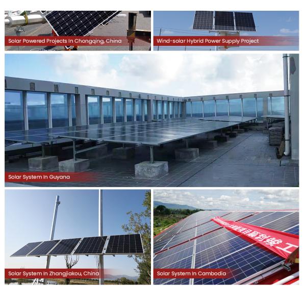 Htonetech 3kw 5kw off Grid Solar System Complete Kit China 5000W 45039W Mono Perc Solar Panels Single Face 9.6kw Diesel Generator Solar Energy System 1kw