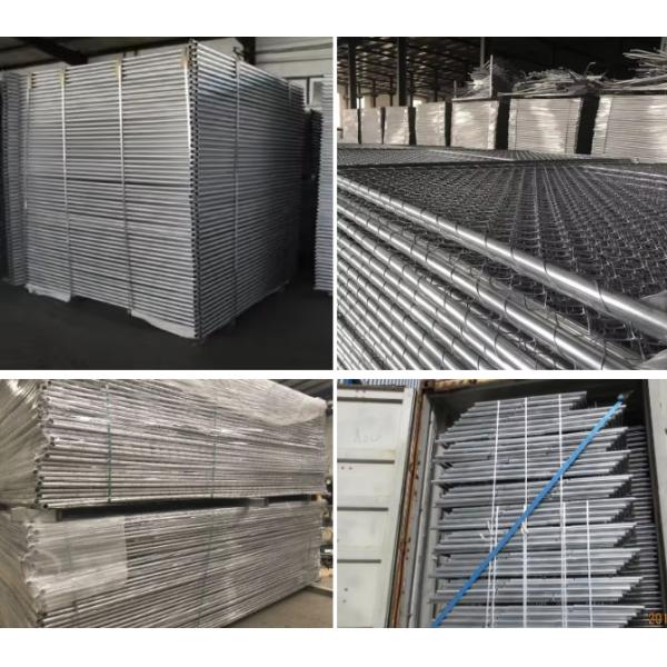 America Galvanised Temporary Fencing 6x8ft Temporary Chain Link Fence Panels