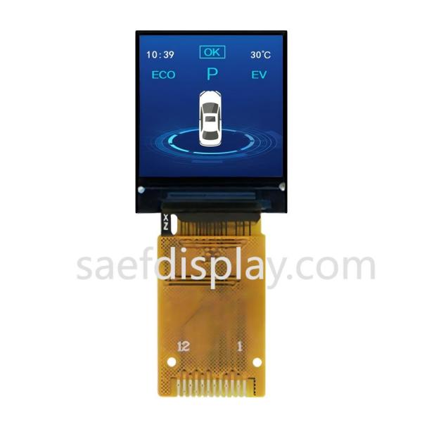 Quality Mini Square LCD 0.85 Inch 128*128 IPS TFT LCD Display Module SPI Small Square GC9107 12Pin for sale