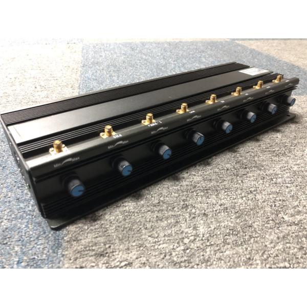 8 Channels Desktop Cellular Cell Phone Signal Jammer WiFi Blocker 3G & 4G Phone Signal Jammer