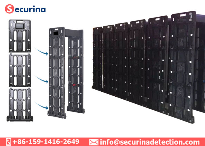 Tunnel Size 700mm Airport Security Detector Keypad Control With 2 Years Warranty