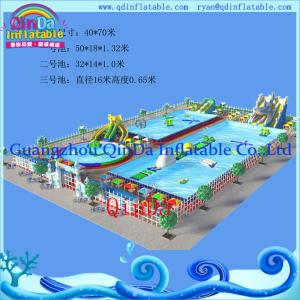 Wholesale Inflatable Swimming Pool with Slide, Frame Pool Slide, Mobile Pool, Pool Park from china suppliers