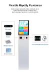 Qtenboard Bank/Hospital/Government Queue Kiosk Queue Management System Kiosk