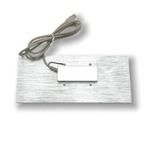 IP67 68 Keys Mini Industrial PC Keyboard Lightweight Anti Static Rugged Keyboard Rear Panel Mounted -40℃