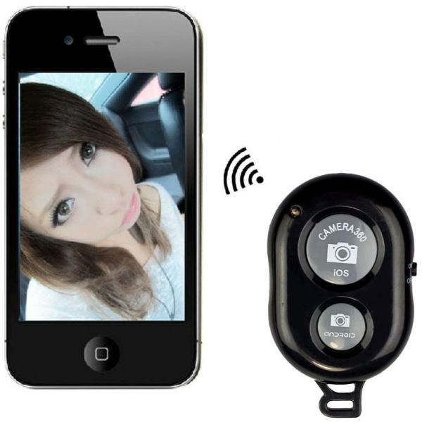 Mini Bluetooth Wireless Remote Control Camera Shutter Release Self Timer for iPhone /iPad