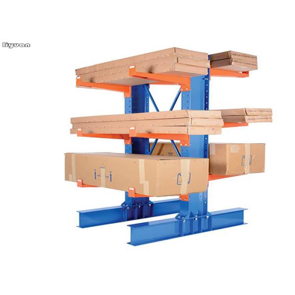 Corrosion Protection Structural Cantilever Rack For Sheet Lumber Wood Plank Storage