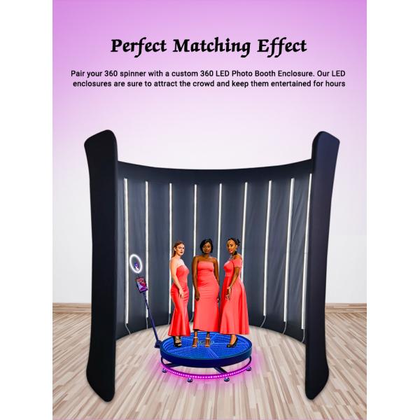 Tension Fabric Led Backdrop Wall Circular Video Wall Backdrop