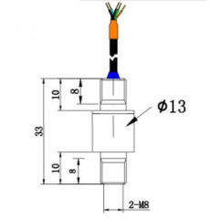 INFS-035 500kg Stainless Steel Tension And Compression Load Cell mini weight force sensor for welding machine