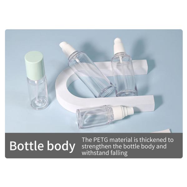 100ml Transparent Plastic Bottle Cosmetic Bottle Set 50g For Face Body Cream