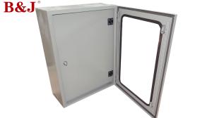 China Mild Steel Metal Electrical Enclosure Box , IP66 Wall Mount Metal Enclosure on sale