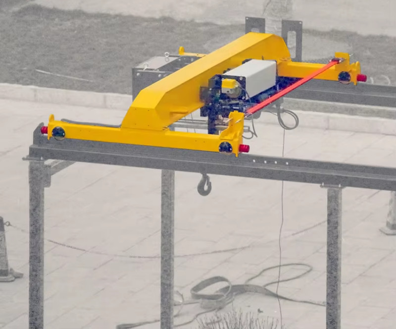 Customized Loading Capacity Single Girder Overhead Crane With Pendent Control With CE