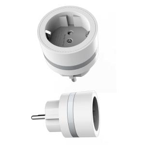 Wholesale Smart Home Tuya App EU Smart Plug Compatible With Alexa Google Home from china suppliers