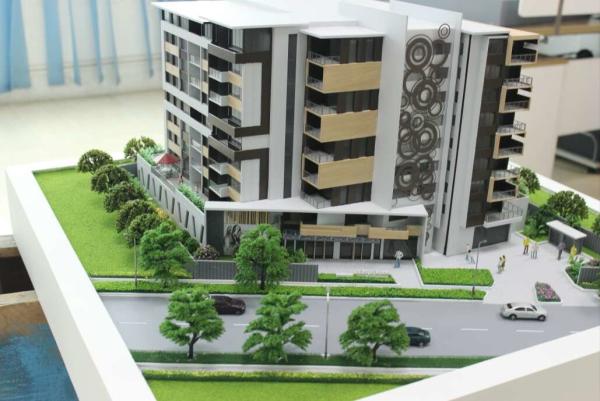 Quality Abs / Acrylic Architecture Structure Model For Real Estate Displaying for sale