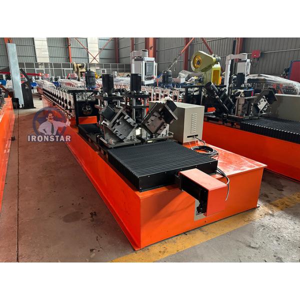 Automatic shadow wall angle 2 in 1 roll forming machine in UAE Angle and U stud 2 in 1 roll forming machine c channel roll forming machine C stud roll