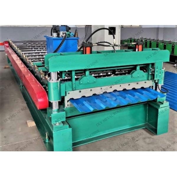 Cr12 Plc Corrugated Roll Former For Galvanized Sheet