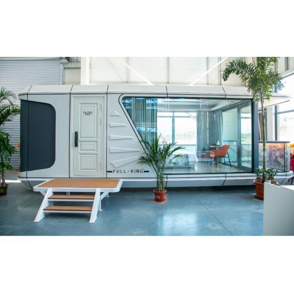 New Customized Capsule Electroplated Steel Structure Integrated Container House Portable Container Space Capsule Mobile House