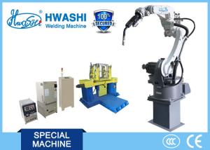 China CNC Robotic Arm Industrial Welding Machine with Position Fixture on sale