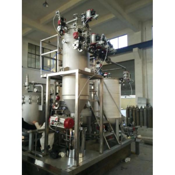 Vertical Candle Type Filter Pharmaceutical Industry Automatic Ss304