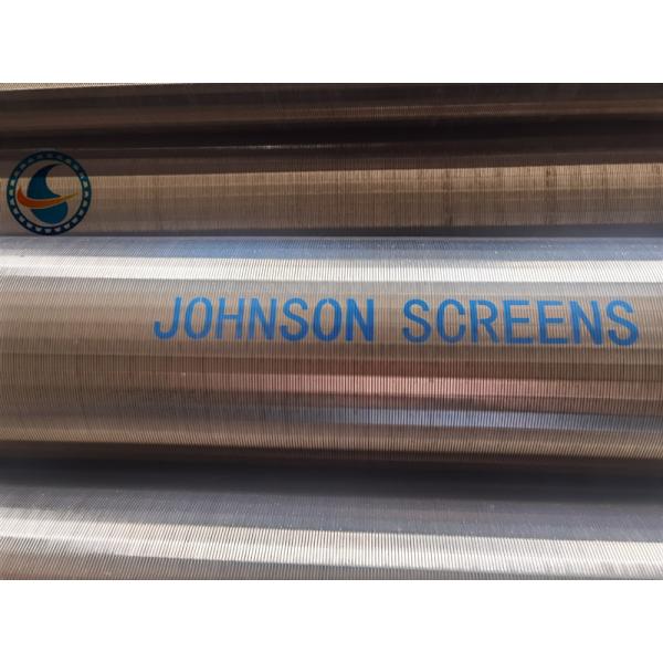 CE Stainless Steel 0.25mm Slot Johnson Wire Screen For Farm Irrigation