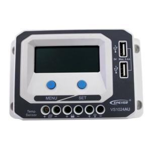 China VS1024AU EPever PWM Solar Charge Controller 10A 12V 24V Auto Work with Multiple Load Control on sale