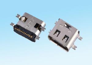 China SMT Type 16 Pin USB Type C Connector Thermoplastic Housing In Fast Charging Usb Cable on sale